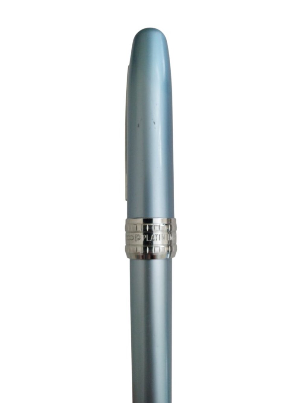 Platinum Plaisir Blue Aluminum Fountain Pen 02 Extra Fine Steel Nib Gently Used - Picture 7 of 14